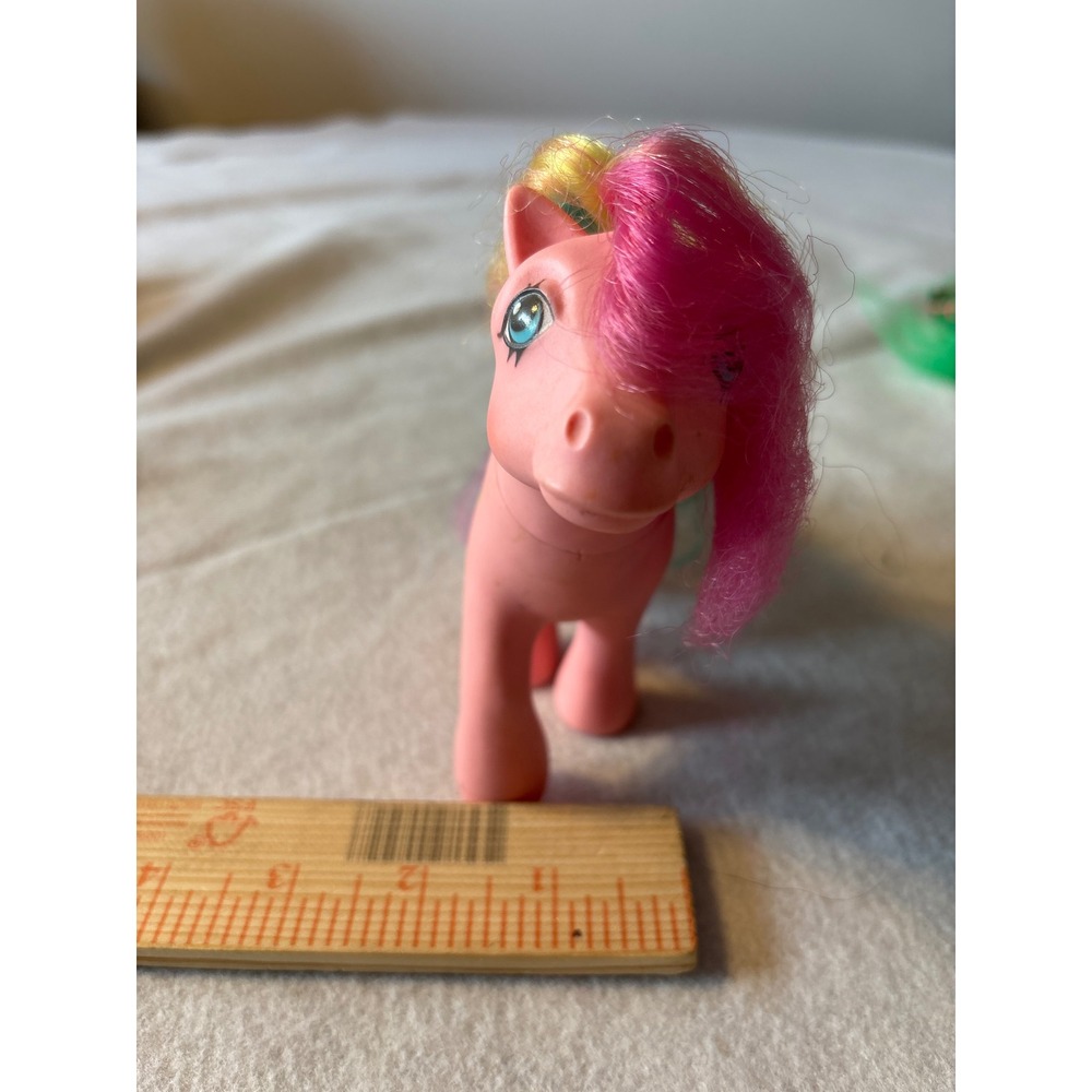1984 Hasbro My Little Pony Pink Rainbow Mane Star Symbol - Picture 8 of 8